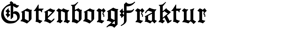 GotenborgFraktur