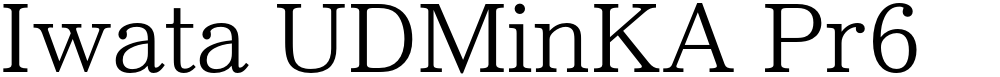 Iwata UDMinKA Pr6