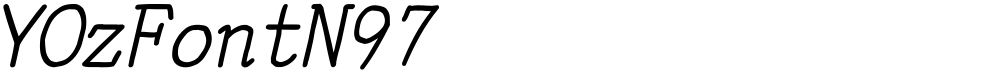YOzFontN97