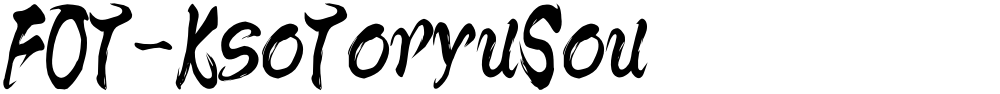 FOT-KsoToryuSou