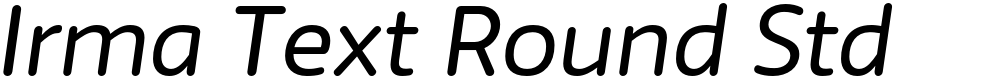 Irma Text Round Std