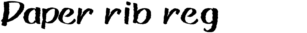 Paper rib reg