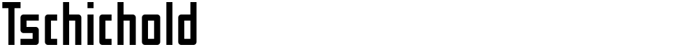 Tschichold