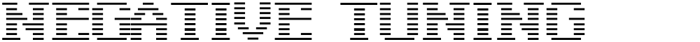 Negative Tuning