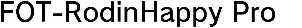 FOT-RodinHappy Pro