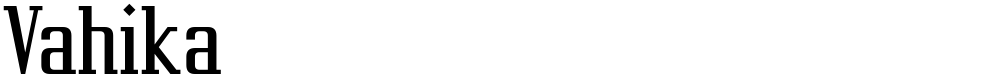 Vahika