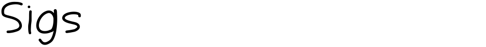 Sigs