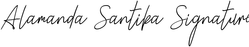 Alamanda Santika Signature