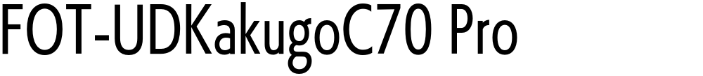 FOT-UDKakugoC70 Pro