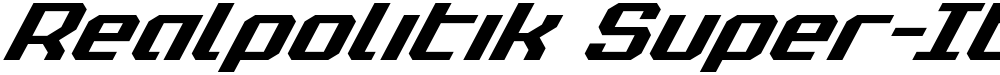 Realpolitik Super-Italic