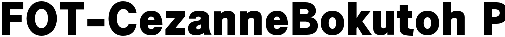 FOT-CezanneBokutoh Pro
