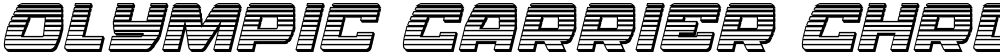 Olympic Carrier Chrome Italic