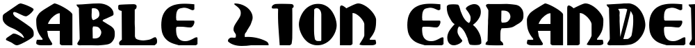 Sable Lion Expanded